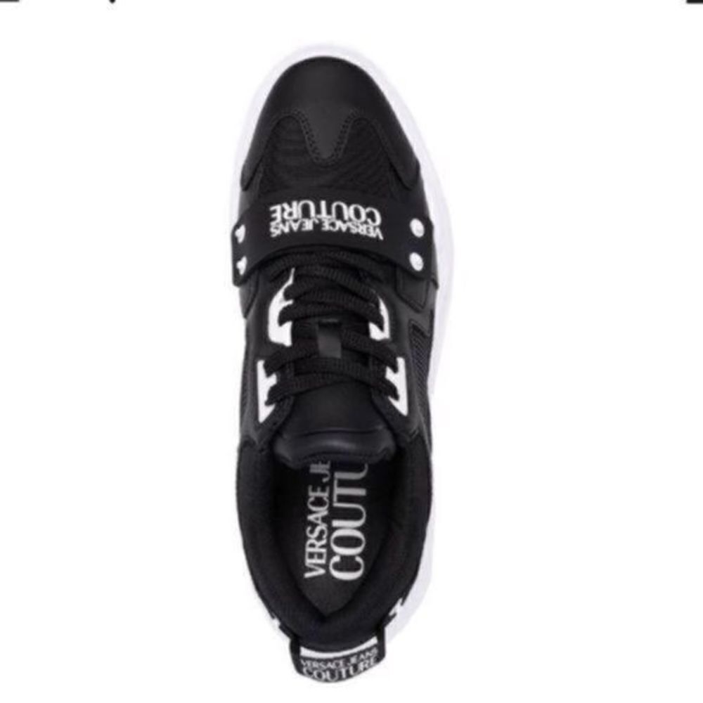 New Versace Jeans Couture chunky Lace-up Sneakers size 10.5 - Picture 5 of 6